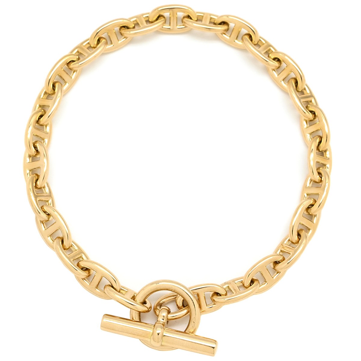 HERMES bracelet Chaine d'Incre TPM 18K Yellow Gold  Yellow Gold 26 frames