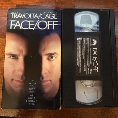 Face/Off VHS 1997 John Travolta Nicolas Cage **Buy 2 Get 1 Free**