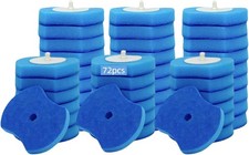 72 Count Toilet Brush Refill Pads, Toilet Brush Refill, Only Compatible