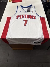 Detroit Pistons Jersey NBA Brandon Knight Authentics Adult  XL Adidas Mr D