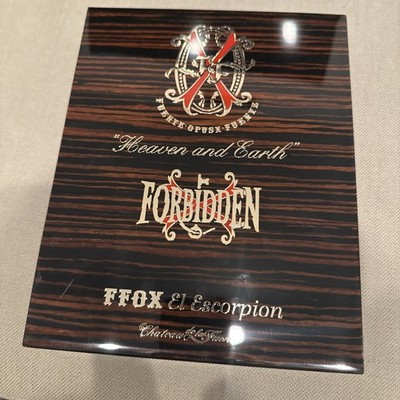 Empty Arturo Fuente OpusX El Escorpion 2021 Heaven & Earth Limited Box
