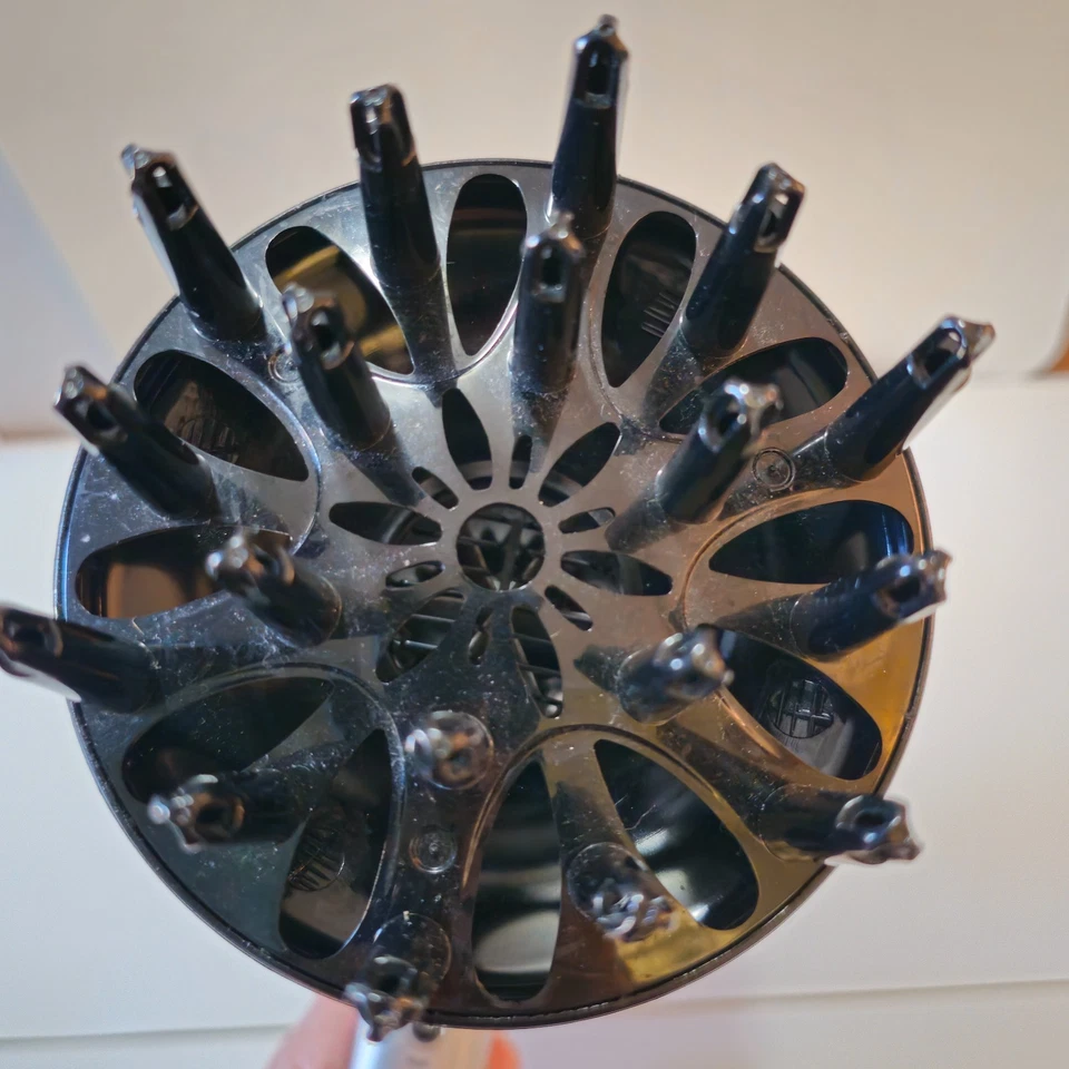 Hot Tools Helix Turbo Ionic Tourmaline Salon Dryer 1875w Silver Tested/Works - Image 3 of 4