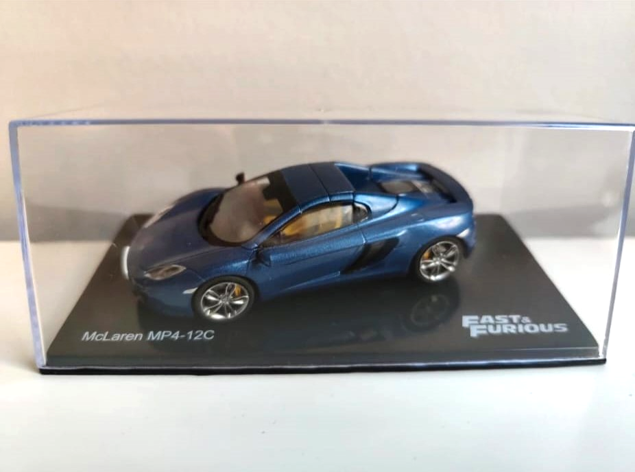 McLAREN MP4-12C SPIDER, FAST & FURIOUS, ALTAYA DIECAST, 1:43 NEW