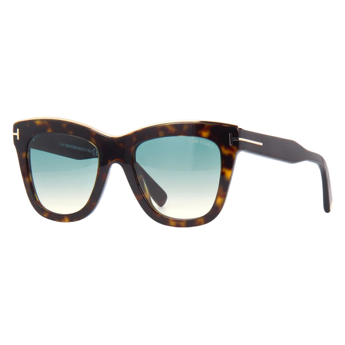 Tom Ford Designer Sunglasses Dark Havana Gradient Lens Julie FT0685 eBay