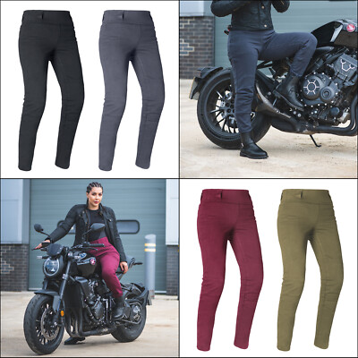 Oxford Super 2.0 Damen Motorrad Leggings Aramid Bike Hose Jeans Khaki