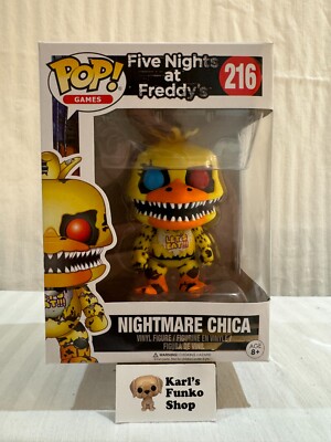 Funko Pop! Games - Five Nights at Freddy's - Chica the Chicken (Nightmare) #216