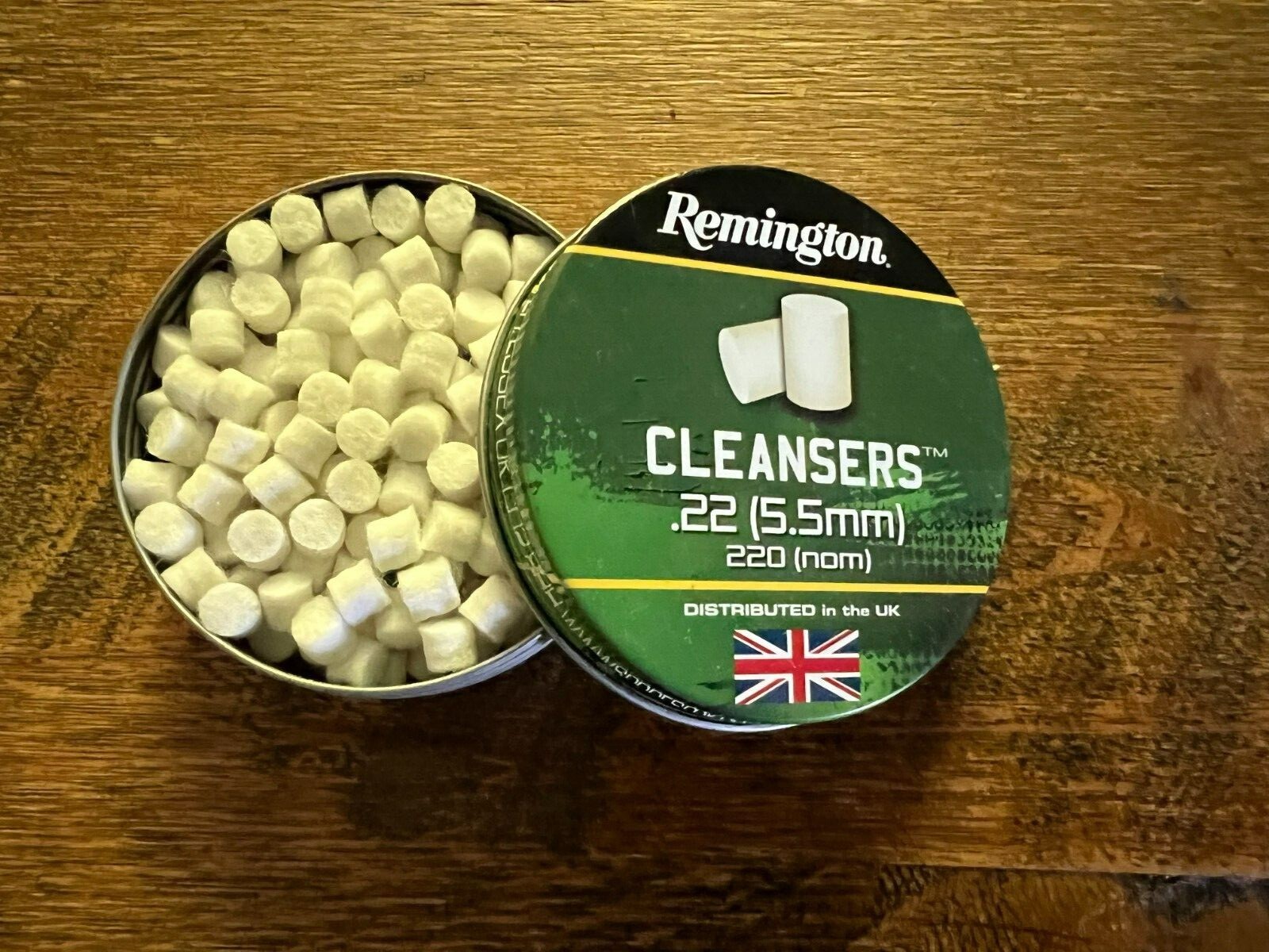 Remington Cleansers .177 / .22 Air Rifle Felt Cleaning Pellets Bore