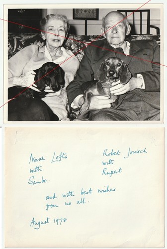 1978 Brief und zwei signierte Fotos Norah Lofts (aka Peter Curtis & Juliet Astley) - Bild 3 von 4
