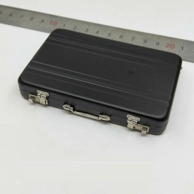 1/6 Scale Openable Metal Suitcase Cash Box Model for 12'' Action Figure