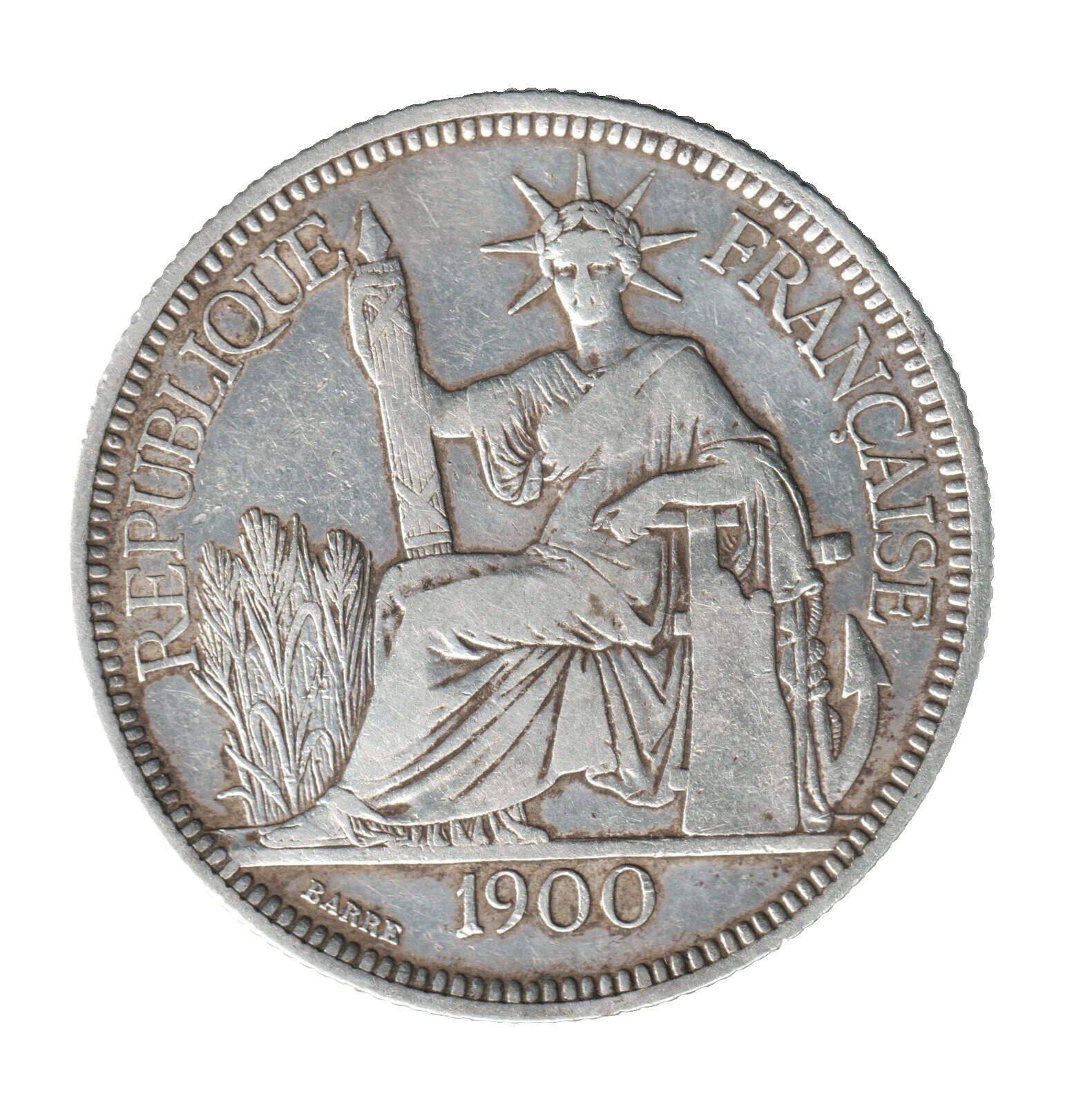 Silver 1900 Year French Coins