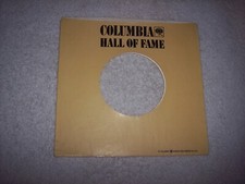 COLUMBIA RECORDS 7 INCH 45 RPM ORIGINAL SLEEVE ONLY NO SPLITS 407