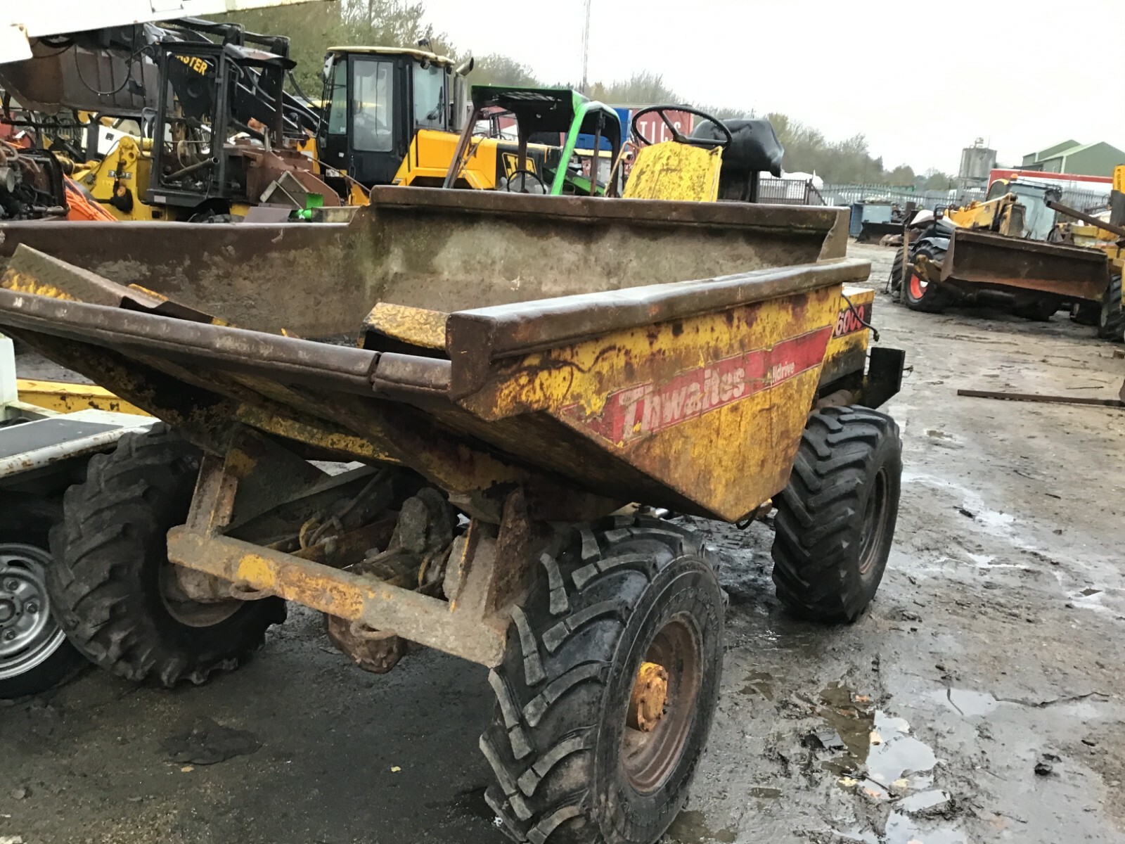 THWAITES 6000 Dumper Rear Axle Only eBay