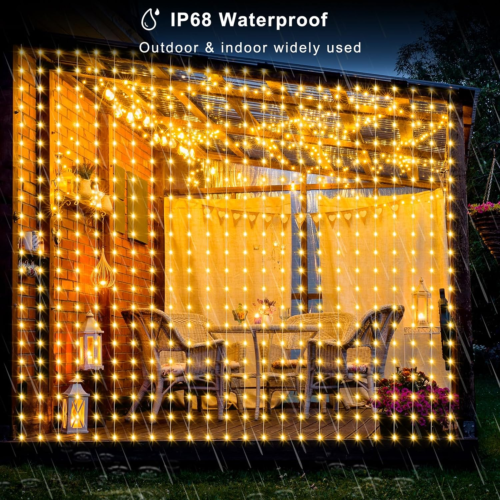 Smart Curtain Lights RGB 5050 Built in Chip, Color Changing Curtain Lights with - Picture 6 of 7