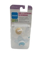 MAM Small Lightweight 2 Orthodontic Newborn Pacifier BPA/BPS Free Baby Soother