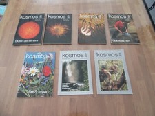 Posten Lot Sammlung 7 x KOSMOS Zeitschrift "Bild unserer Welt" von 1973 & 1978