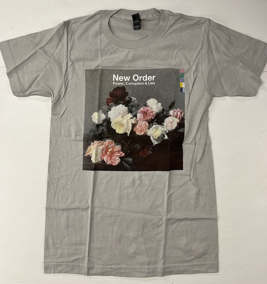 New Order - Power Corruption Lies T-shirt - SIZE Small - Official 