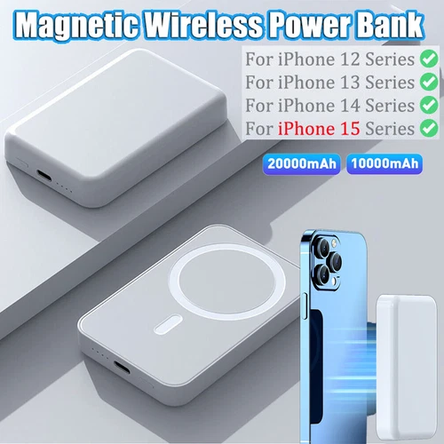 10000mAh Power Bank Magnetic Battery Pack Wireless Charger For iPhone 15/14/13 - Picture 18 of 24