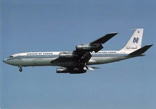 Postcard Airline NILE OF AVIATION B707-328C CC9.