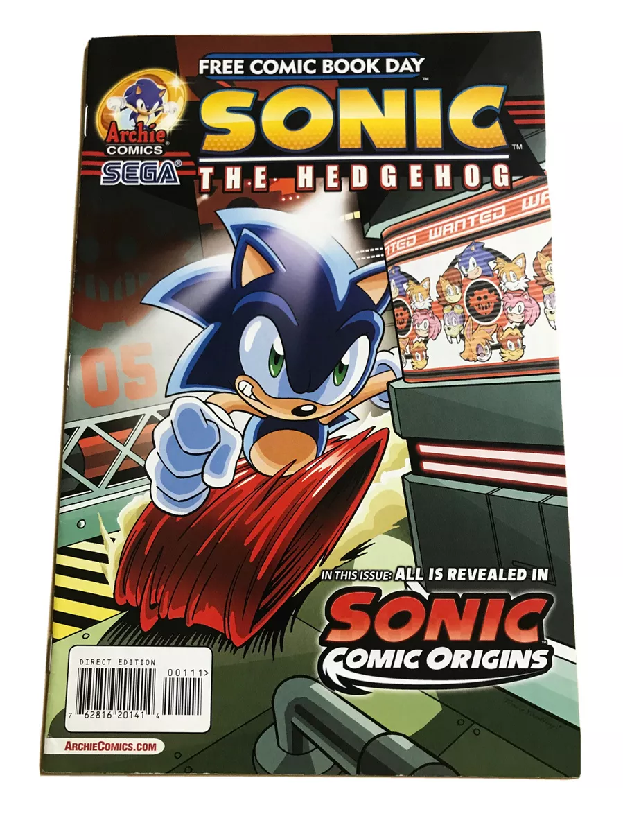 SONIC THE HEDGEHOG (-9.6) SONIC ORIGINS REVEALED/Free Comic Book