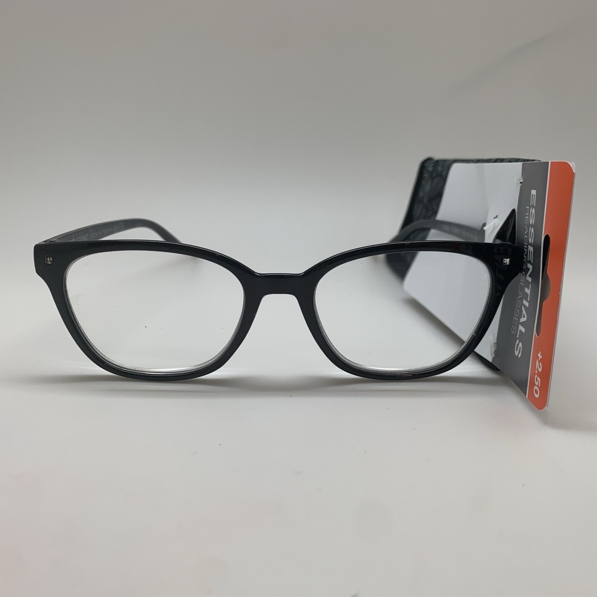 E306 Foster Grant ESSENTIALS Reading Glasses VRL2103 PH BLK READERS  BLACK