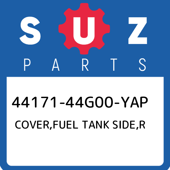 44171-44G00-YAP Suzuki Cover,fuel tank side,r 4417144G00YAP, New