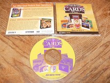 Print Artist Cards Plus 4.5 PC CD-ROM Sierra Home 1998 Windows 95/98 CardsPlus
