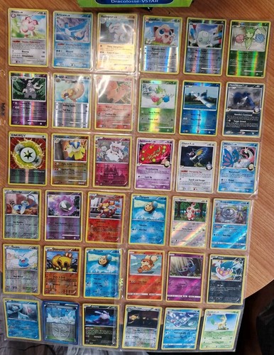 Lot de 36 Cartes Pokémon Étrangères - Holo, Reverse, Rares, SP