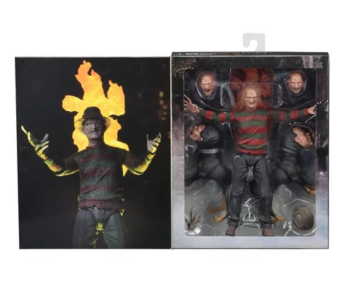 Figura de acción NECA Ultimate Freddy Krueger (NOES Parte 2 Freddys Revenge) 7" 2020 - Imagen 6 de 9