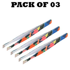 Forgica Professional Stainless Steel Paper Coated Tweezers
