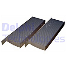 DELPHI Interior Air Filter Fits CITROEN PEUGEOT Berlingo II 2 6447.XG