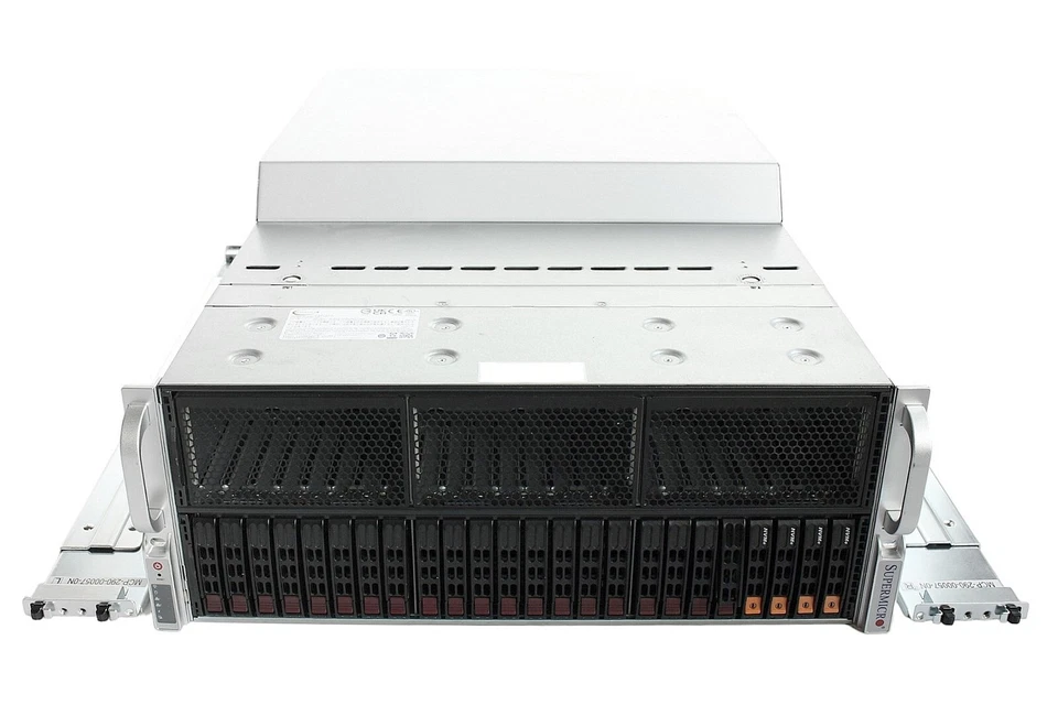 Supermicro GPU Server 4124GS-TNR-05 / 2xAMD EPYC 7352 / 128GB / 4xPSU / 24xSFF