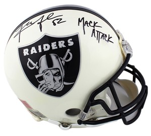 khalil mack signed football