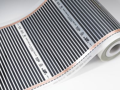 Carbon Warm Floor Heating Film Kit 200 sq ft 120V