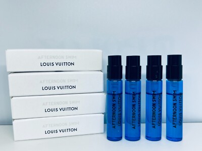 Afternoon Swim By Louis Vuitton EDP 2ml/0.06oz x 4 Cologne Sample