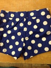 UNITED COLORS OF BENETTON GIRLS BLUE POLKA DOT SHORTS, 2 YEARS
