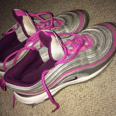 pink and silver air max