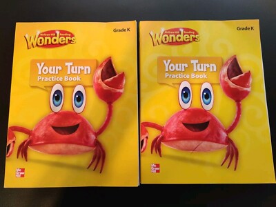 2 Reading Wonders Grade K Your Turn Practice Book ELEMENTARY CORE Workbook Page 