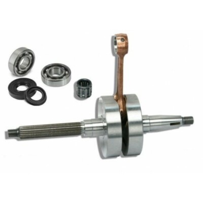 Albero Motore Per Yamaha Aerox R 50 2T - Completo Di Cuscinetti E Paraoli - Foto 6