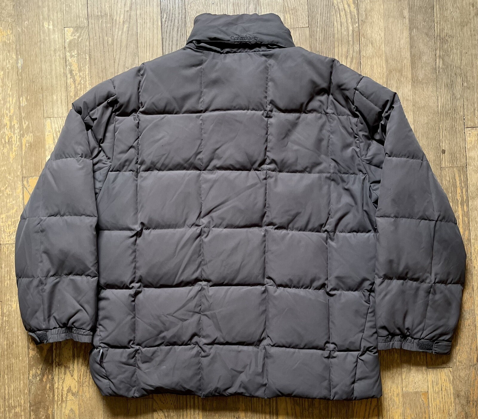 Calvin Klein Men's Puffer Jacket Duck Down Fill Gray … Gem