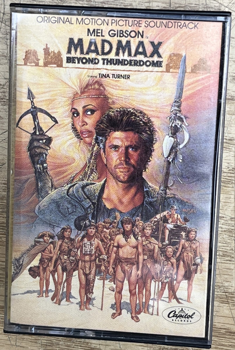 Mad Max Beyond Thunderdome Soundtrack Cassette Tape (1985) Tina
