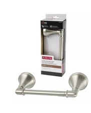 DELTA Phoebe Collection Pivoting Toilet Paper Holder Brushed Nickel Finish