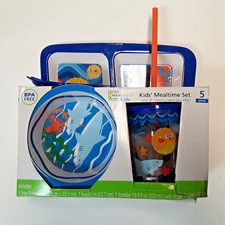 Mainstays zestaw do posiłków dla dzieci 5 szt SEA LIFE