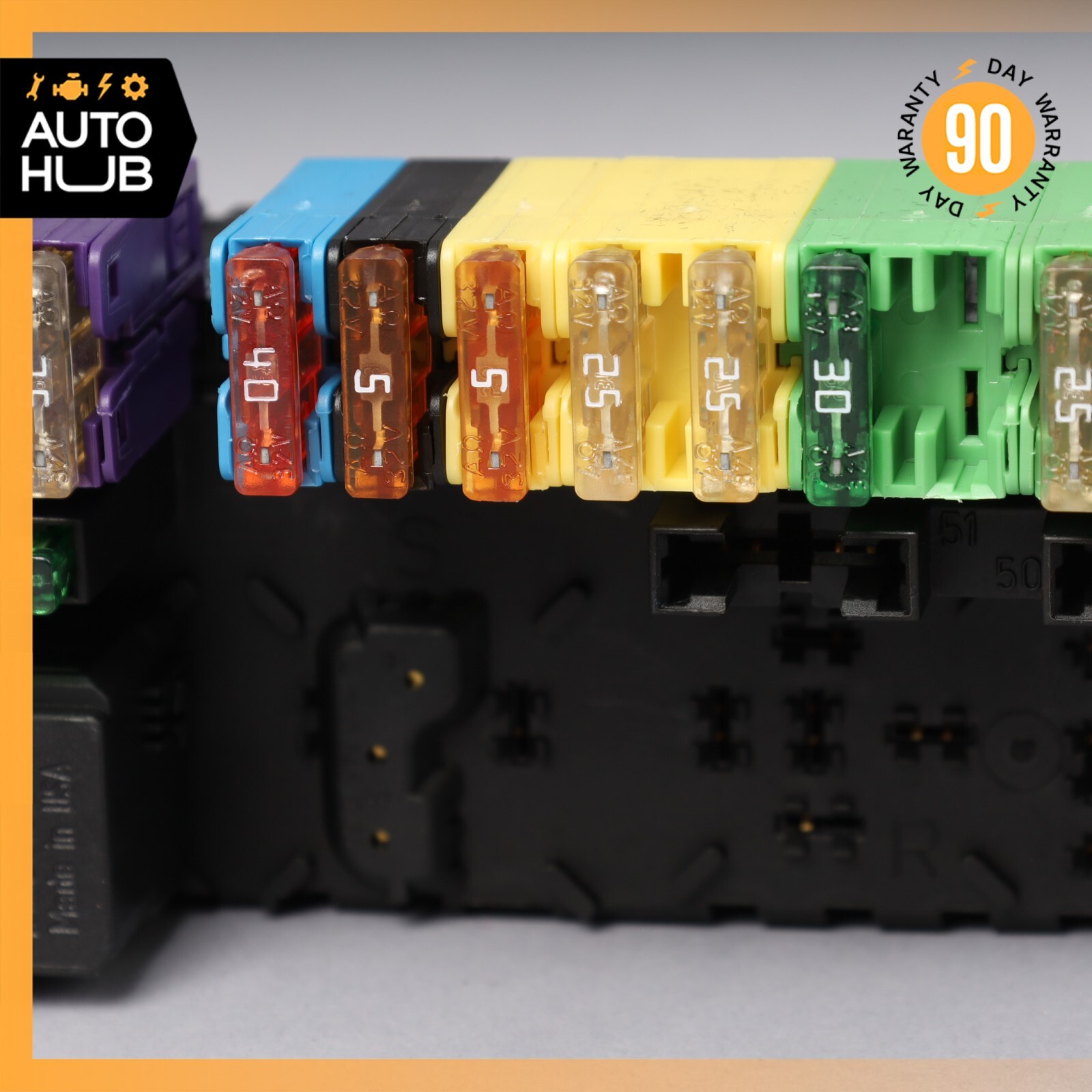 03-12 Mercedes R230 SL550 SL55 AMG SL550 Rear SAM Fuse Box Relay Module OEM