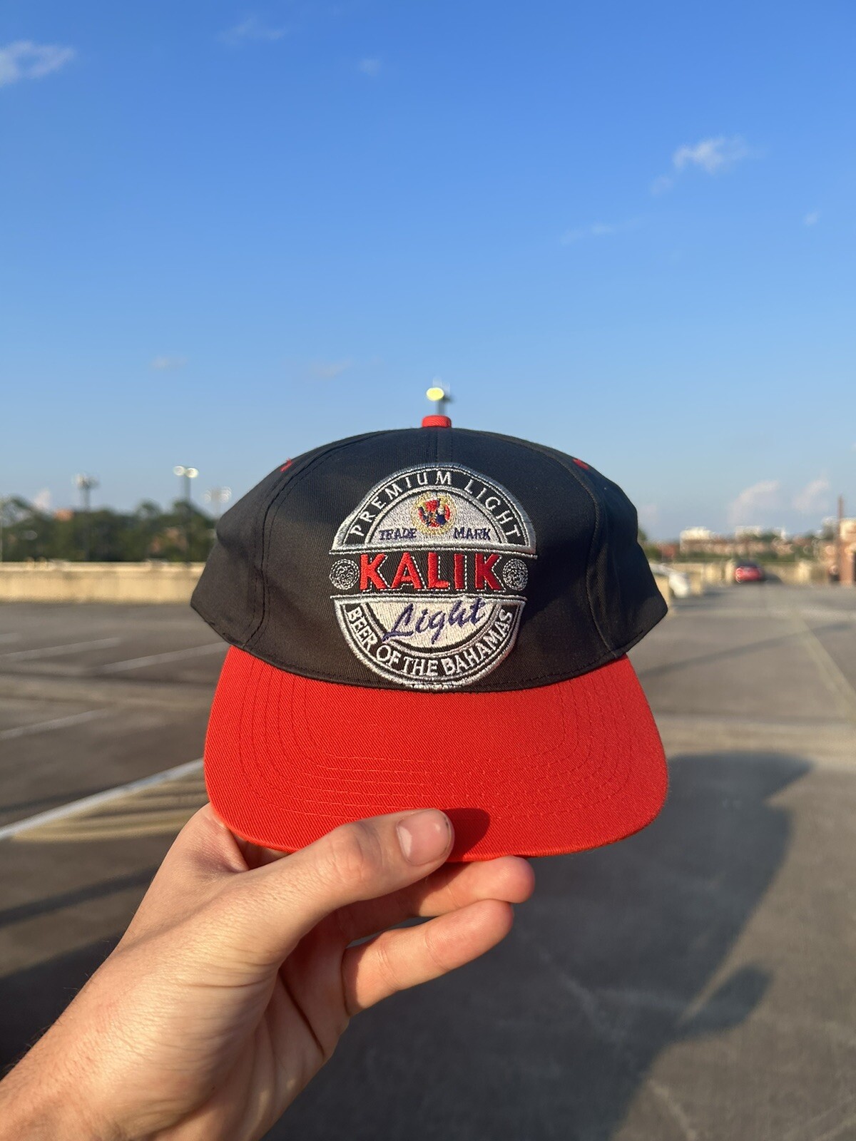 Vintage Kalik Beer of The Bahamas Strapback Hat Gem