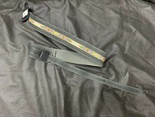 LM 2" Southwestern Padded Suede Black Guitar Strap VINNY2-BK NEW