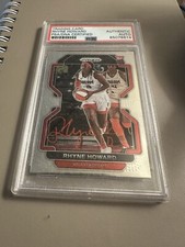 2022 Panini Prizm Rhyne Howard Rookie RC Signed Auto PSA DNA Atlanta Dream WNBA