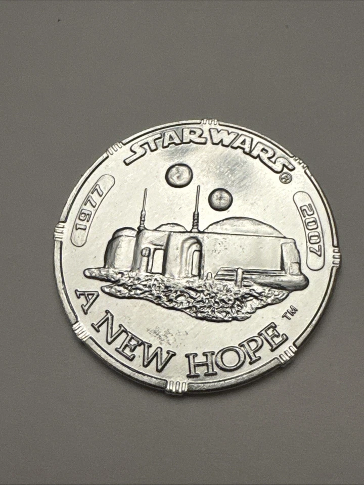 Moneda Patrón Cantina Mos Eisley Guerra de las Galaxias Tatooine Elis Helrot Una Nueva Esperanza Foto 2 de 3