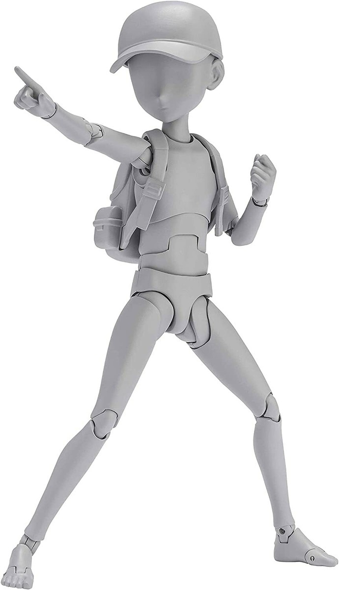 人形 kun BANDAI S.H.Figuarts BODY-kun KEN SUGIMORI Edition DX SET (Gray