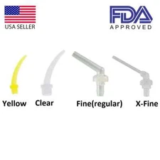 IntraOral Tips for Light/Heavy Body, Endo/Core Material Mixing Tips (Mark3 type)