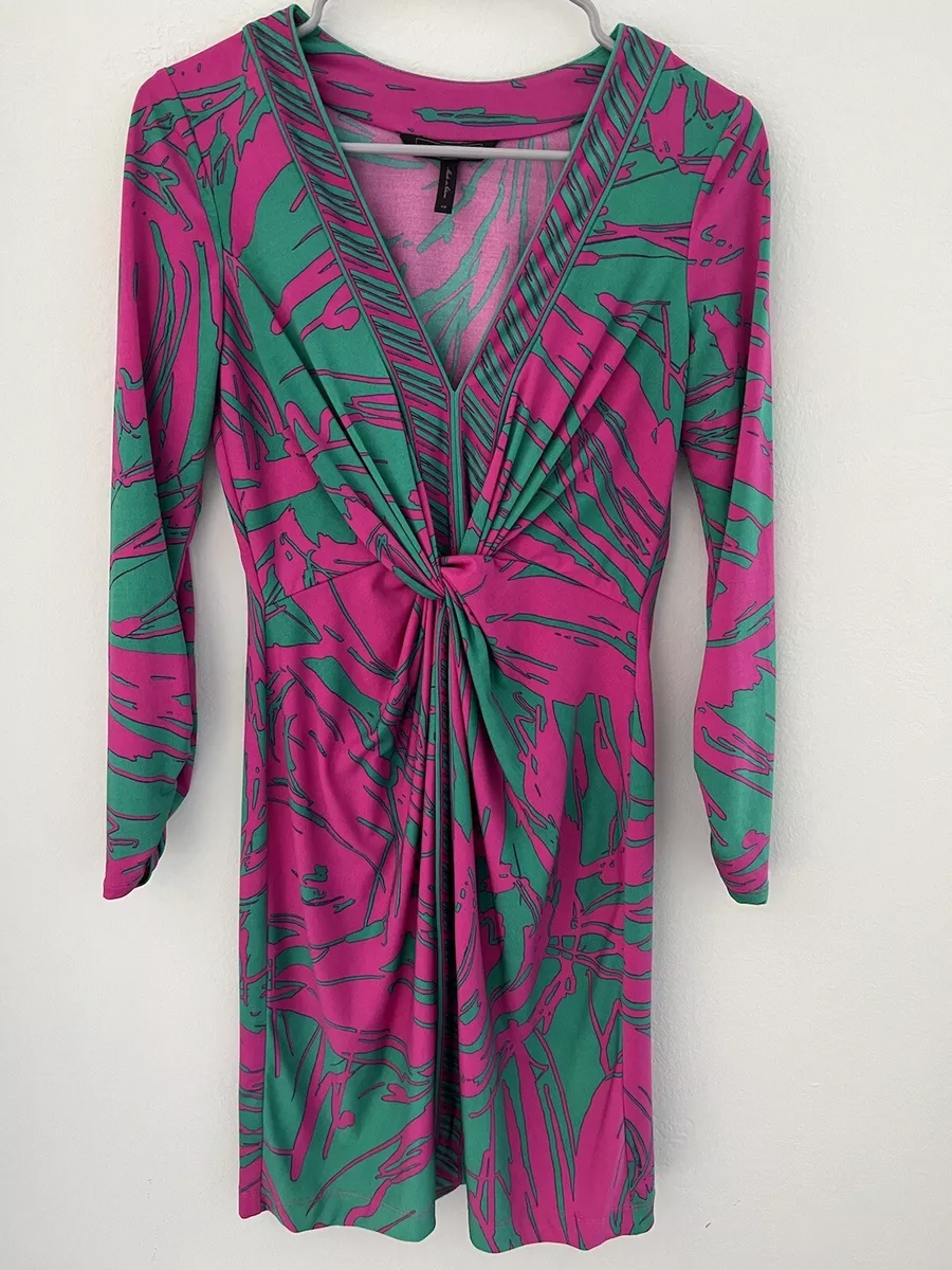 Bcbg mixed print sales bodycon dress